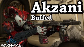 Warframe  Akzani Buffed 4 Forma Build [upl. by Kemme]