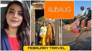 MY 2 DAYS ALIBAUG TRIP  ALIBAUG BY ROAD  FEBRUARY TRAVEL  TRAVELING WITH INLAWS [upl. by Elkraps]