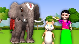 Hathi Raja Hathi Raja Kahan Chale  हाथी राजा कहाँ चले  Hindi Rhymes for Children  Baby Songs [upl. by Weissmann]