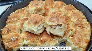 MANTIJE OD GOTOVIH KORA recept koji sigurno probali niste a POSTACE VAM OMILJEN [upl. by Melisse]