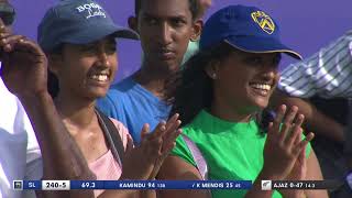 Kamindu Mendis erupts again with 4th Test ton  1st Test  Day 1 Highlights Sri Lanka v New Zealand [upl. by Leong305]