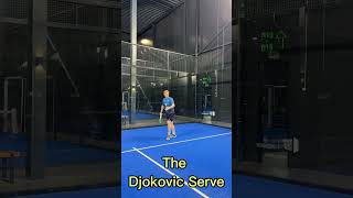 3 Types of Serves 🎾 padel [upl. by Akili201]