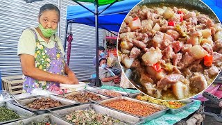 Authentic Bicol Express Recipe Cooked by Native Bicolana To Be Sold At Market  Filipino Food [upl. by Meerek]