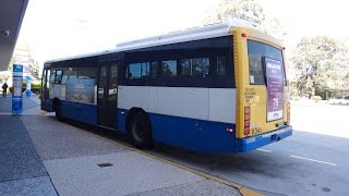 Brisbane Transport Bus 341  Volvo B10M MK 3 ZFAD Metroliner  Route 345 Outbound [upl. by Lednor]