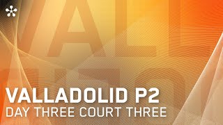 Replay Oysho Valladolid Premier Padel P2 Court 3 September 19th [upl. by Nagyam]