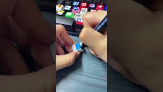 Drawing Windows 10 on the keyboard shorts diy art keyboard tiktok trending fyp [upl. by Keir]