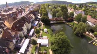 Stadtfest Tuttlingen 2014 von oben [upl. by Aitam]