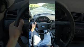 Top Speed BMW 316i  105 HP 1999 shorts bmw povtestdrive acceleration top speed autobahnpov [upl. by Arlana]