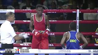 Boxing Kinshasa 2024 BAKANA KOMBO CGO VS KOLONGO BAKORA COD [upl. by Bobbette643]