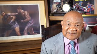 George Foreman on his Post Fight Wilder vs Fury [upl. by Aretina]