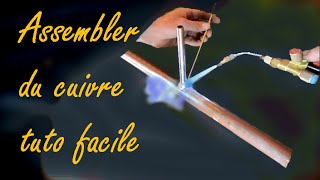 Apprendre la plomberie  6 comment souder du cuivre [upl. by Enad683]