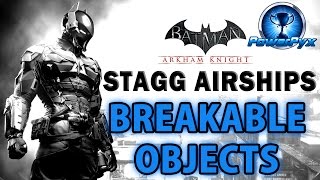 Batman Arkham Knight Part 10 Stagg Airships [upl. by Acnayb]