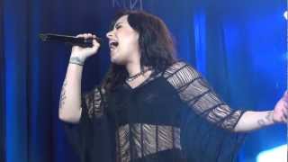 DEMI LOVATO  UNBROKEN  TWIN TOWERS LIVE 2013 [upl. by Zebedee]