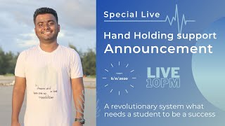 Special live Hand Holding support Announcement LearnFreelancingWithFun LFWFacademy [upl. by Ayikal]