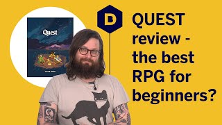 Quest tabletop RPG review  the definitive roleplaying game for beginners [upl. by Yenitirb135]