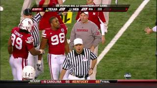 Texas Longhorns Last Second Against Nebraska in Big 12 Title Game [upl. by Llerad882]