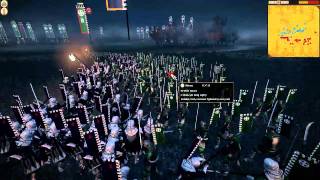 Total War Shogun 2 HD Online Battle Commentary Video 20 2v2 Night Classic [upl. by Arim]