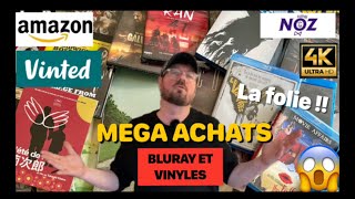 MEGA ACHATS  BLURAY 4K VINYLE SOUNDTRACK • DES PÉPITES [upl. by Cohleen]