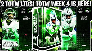 2 TOTW LTDS LTD BRADY AND HEYWARD HEROES DIGGS DELTHA AND GATES  MADDEN 22 ULTIMATE TEAM [upl. by Aihsatan]