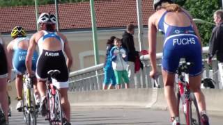 Grand Prix Triathlon femmes D1 Gray 2016 [upl. by Ahsekyt597]