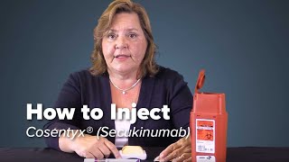 How to Inject Cosentyx® Secukinumab  Johns Hopkins Medicine [upl. by Vaientina]