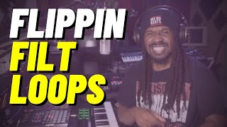 Making a Beat in Garageband and Serato Sample  Filt Loops 4 [upl. by Ephrayim407]