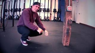 Kipping Handstand Push Up Progression Pt2 [upl. by Aldo]