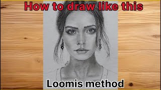 A Better way to Practice Drawing Loomis Method full details tutorial vedio [upl. by Aliek]