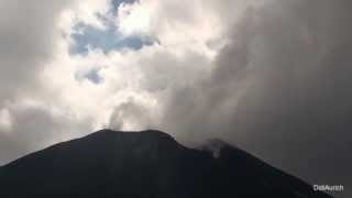 Guatemala Wanderung zum aktiven Vulkan Pacaya Parque Nacional Volcan de Pacaya [upl. by Alves]