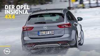 Der neue Opel Insignia 4x4 Allradantrieb  Im Schnee zuhause [upl. by Atnod]