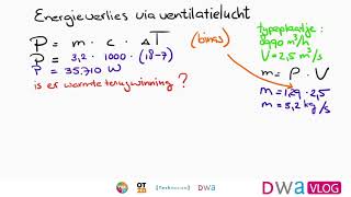 5 Berekenen van energieverlies via ventilatiesystemen [upl. by Kellby]