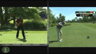 Golf Swing Analysis Jason Dufner amp Ken Duke [upl. by Aranaj]