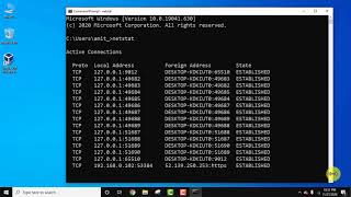 How to check which service is running on which port in Windows 10 [upl. by Lail83]