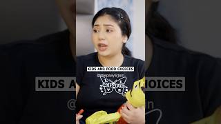 Kids and Food Choices  Bachpan ki Yaadien  Mom Struggles  Bhai Behen shorts [upl. by Yrneh]