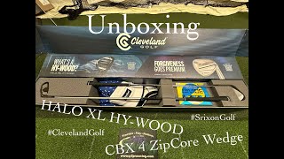 Unboxing the Swag Box from Cleveland Golf [upl. by Codel]