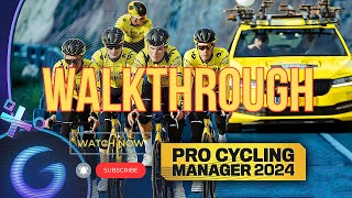 Pro Cycling Manager 2024 First Look [upl. by Ahsienad]