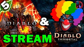 Diablo inmortal amp luego Diablo 4 T5 [upl. by Ahsenrac758]