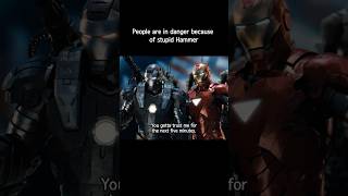 People are in danger because of stupid Hammer  Iron Man 2 [upl. by Caasi]