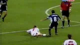 David Beckham vs Diego Simeone [upl. by Viddah]