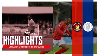 HIGHLIGHTS  Ebbsfleet United V Oxford City [upl. by Decima]