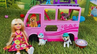 Barbie Pet camper la camper de las mascotas barbie [upl. by Anceline]