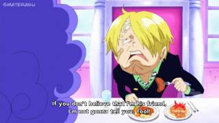 Sanji Mocks Ivan One Piece HD [upl. by Meece]