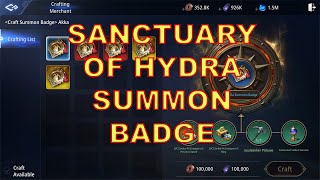 Craft Sanctuary of Hydra Boss and Rare Spectrumite  Purified Soul Stone Mir4 [upl. by Ledda]