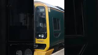 158951 departing from Paignton Train station [upl. by Lentha755]