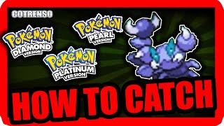 🔥 How to CATCH SKORUPI in POKEMON PLATINUM PEARL and DIAMOND [upl. by Shererd260]