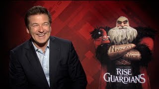 Alec Baldwin Interview for RISE OF THE GUARDIANS [upl. by Eekcaj]