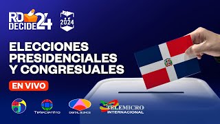 EN VIVO ELECCIONES PRESIDENCIALES Y CONGRESUALES 2024  RDDECIDE [upl. by Sikko486]