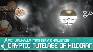 Assassins Creed Valhalla Mastery Challenge  The Cryptic Tutelage of Hildiran Gold Medals [upl. by Ieso]