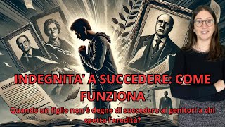 Indegnità a succedere come funziona [upl. by Deryl]