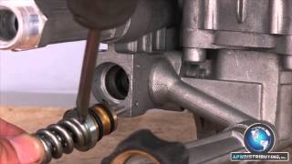 How to replace an unloader valve on your pressure washer pump [upl. by Eenar251]